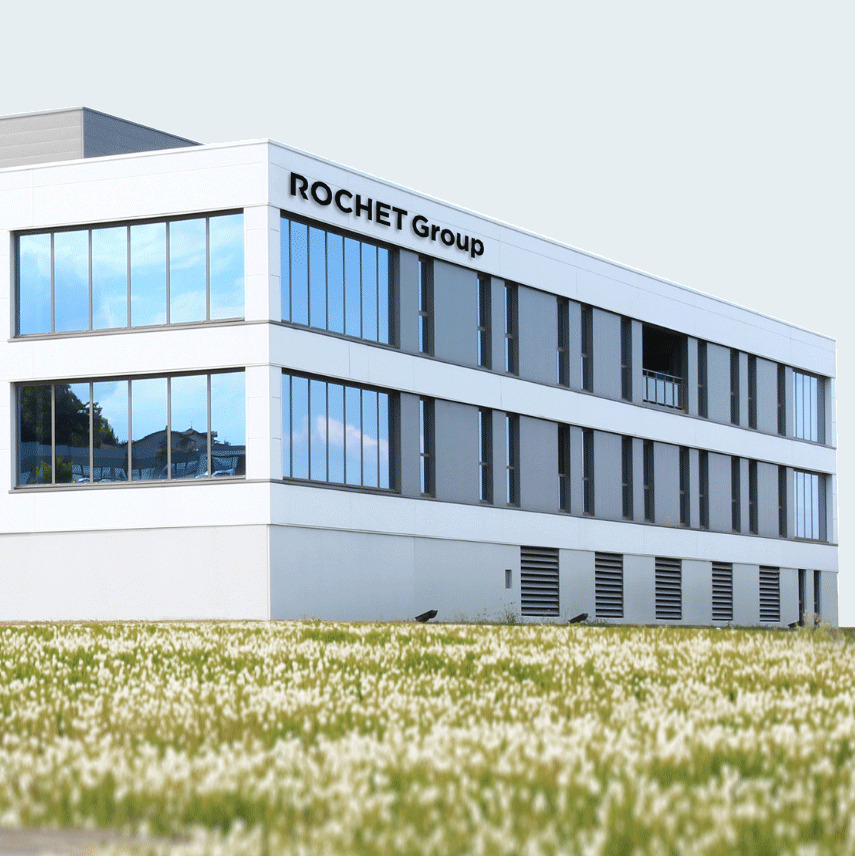 Arilus montres, partenaire Rochet Group, entrée de l'usine
