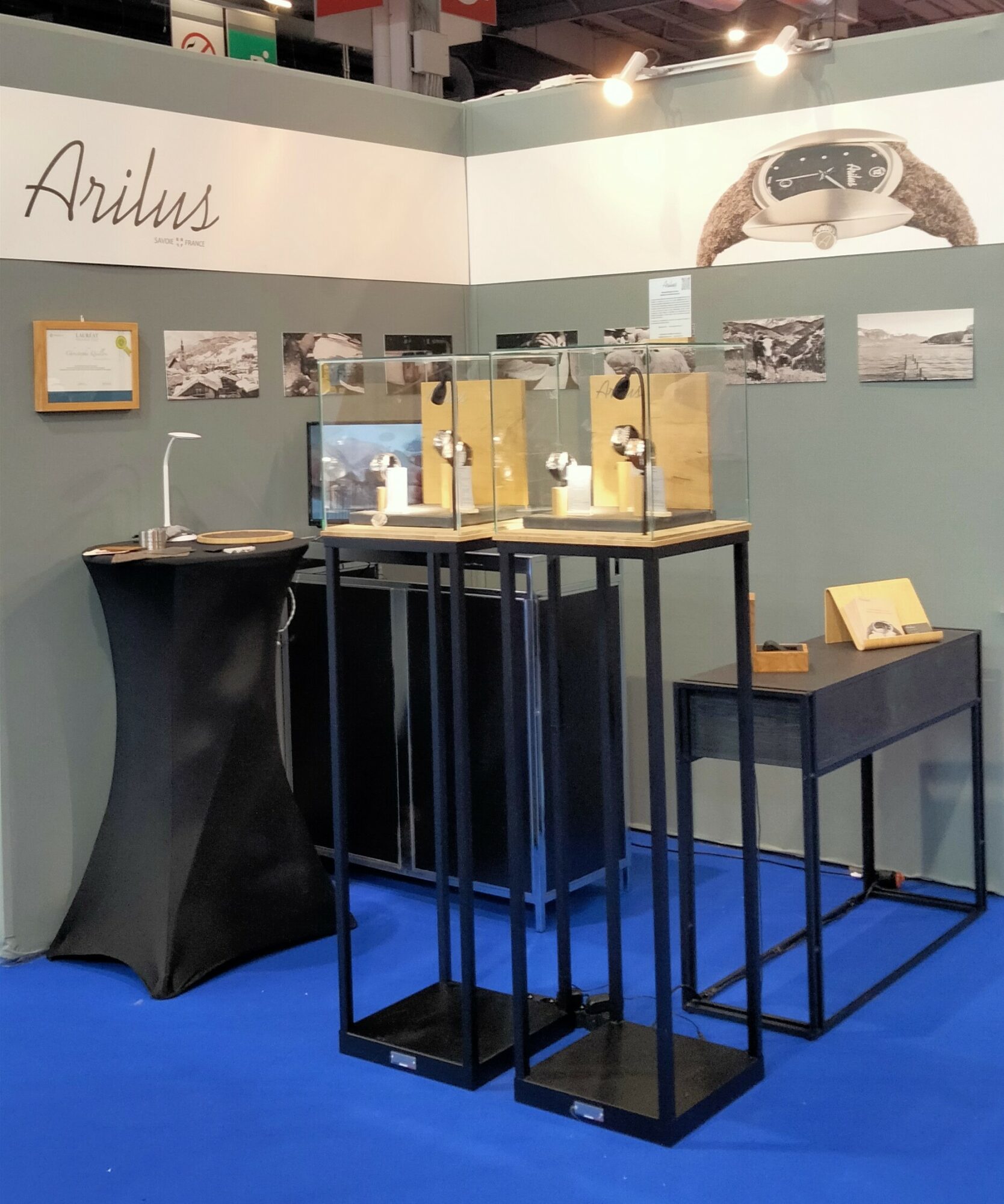 Stand Arilus à MIF Expo 2023 - Le Salon du Made in France - sous le pavillon de la Région Auvergne Rhône-Alpes