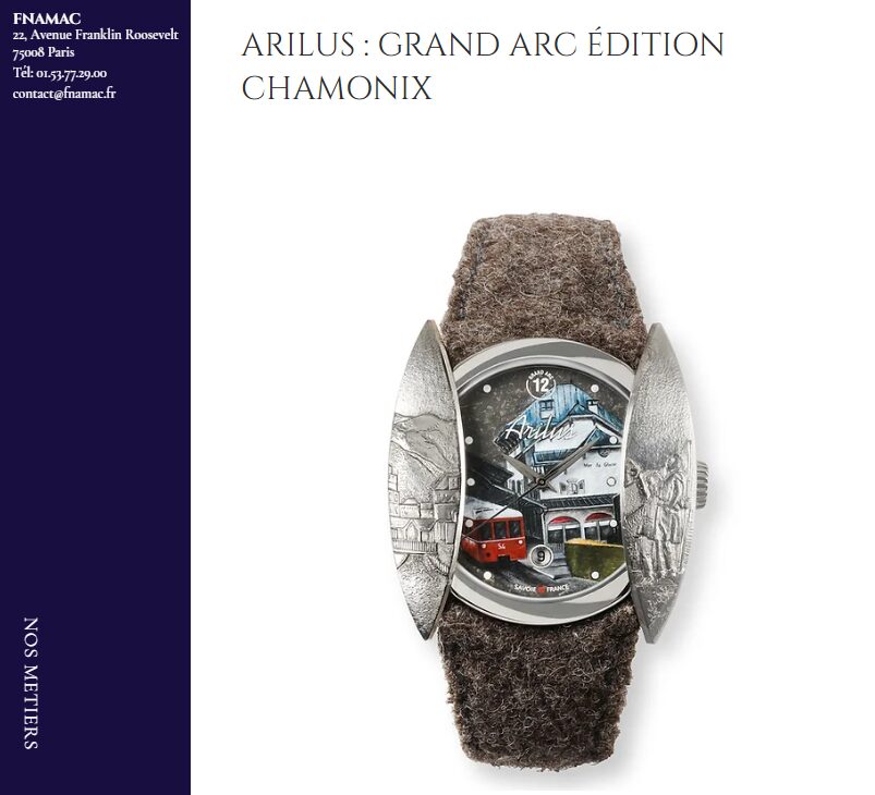 Arilus dans la newsletter de la Fédération National Artisanale des Métier d'Art et Création du Bijou, de l'Horlogerie du 4 juin 2024