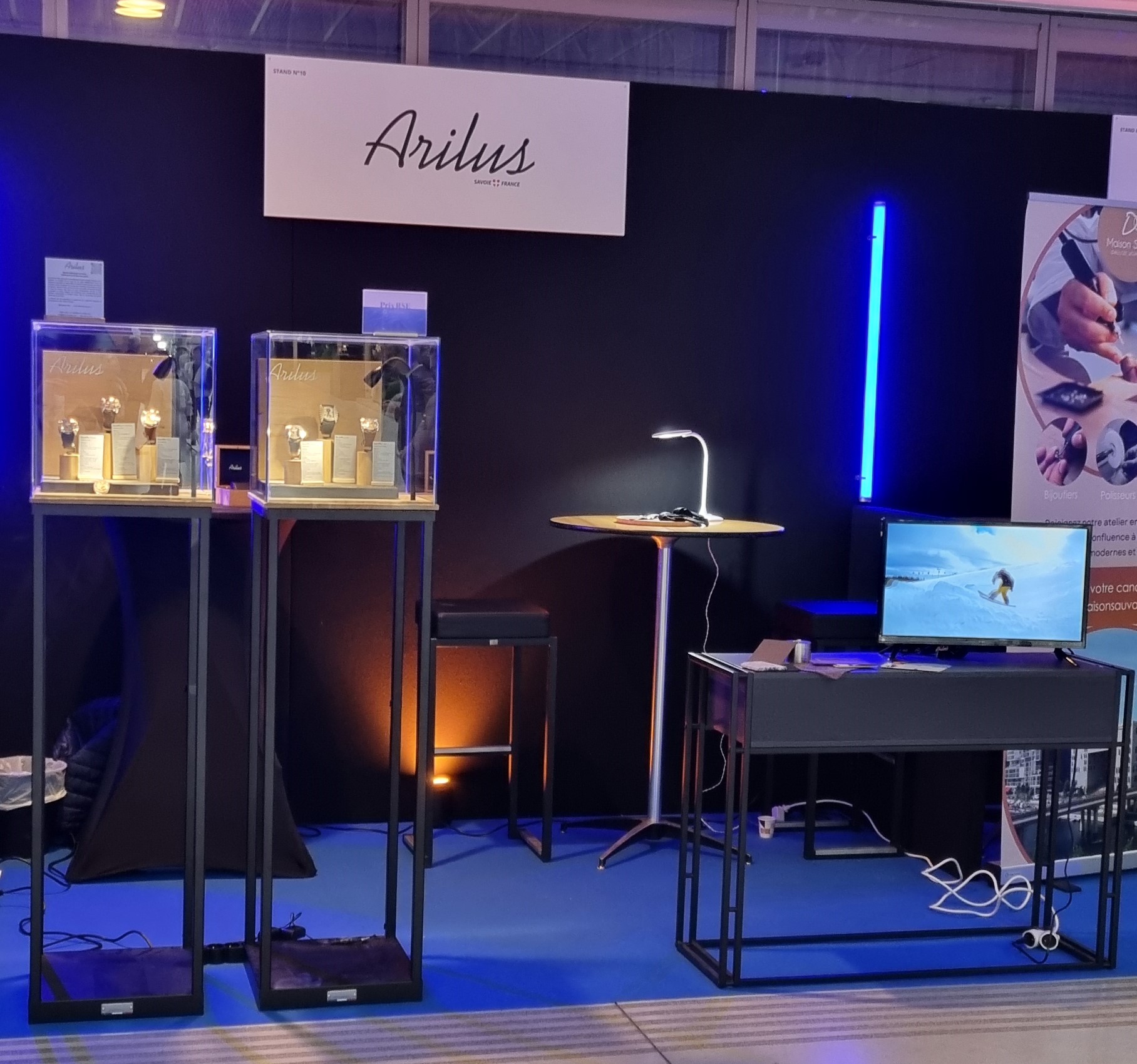 Stand Arilus aux assises du savoir-faire Français à l'hôtel de la Région Auvergne-Rhône-Alpes